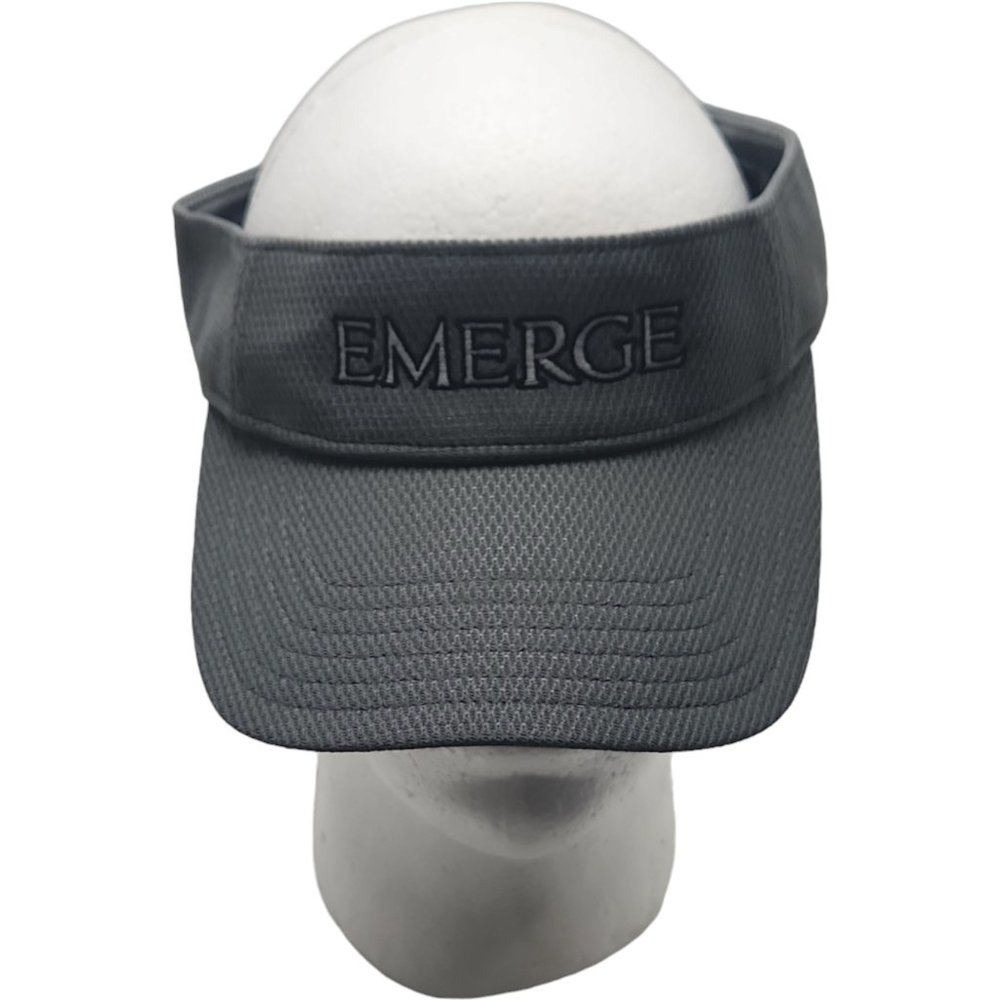 Emerge  Adjustable Visor Breathable By O C Sports Grey